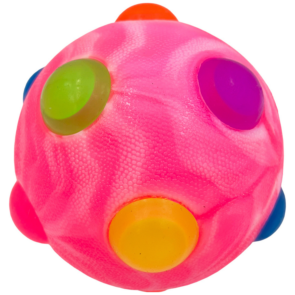 Hem and Boo Flashing Nobbly Ball