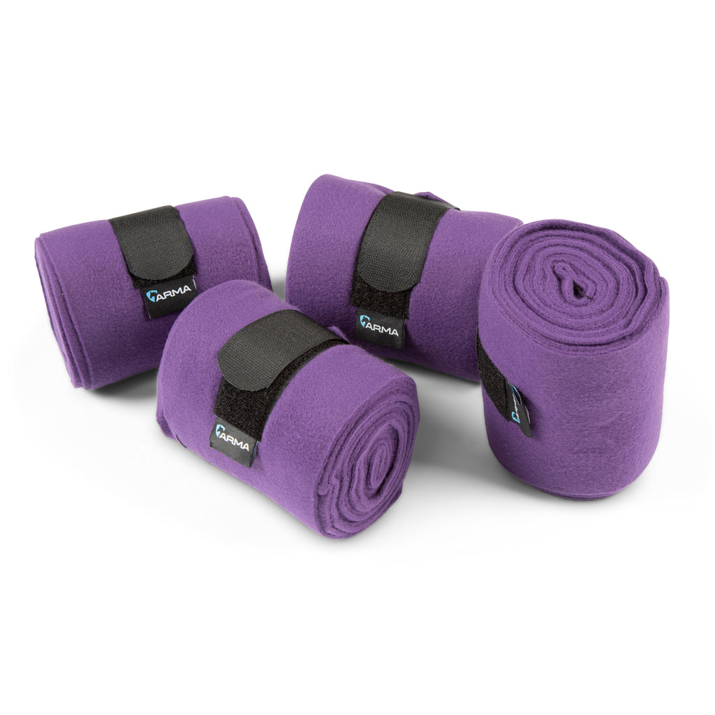 ARMA Fleece Bandages - Purple