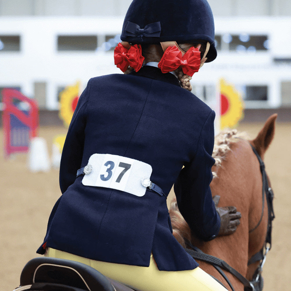 Equetech Junior Windsor Show Pony Riding Jacket - Navy