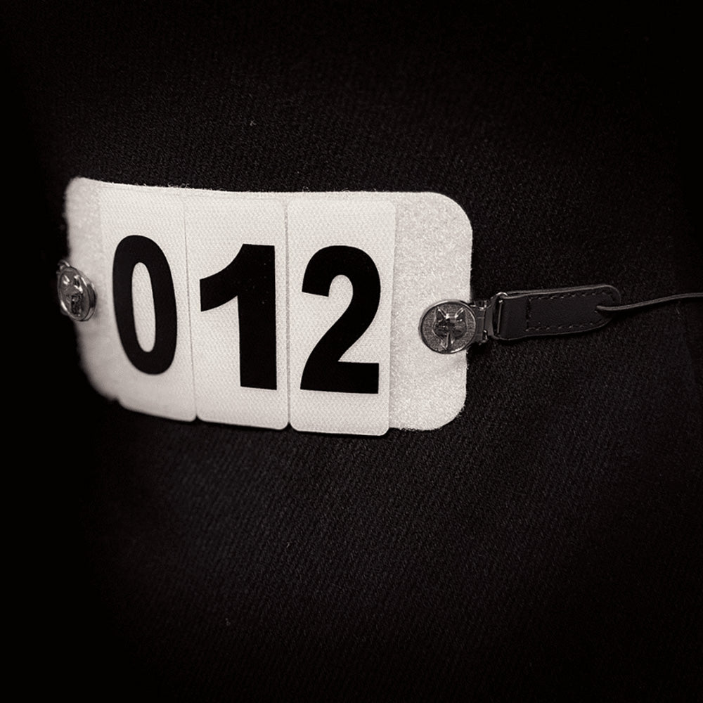 Equetech Showing Number Clips - Black