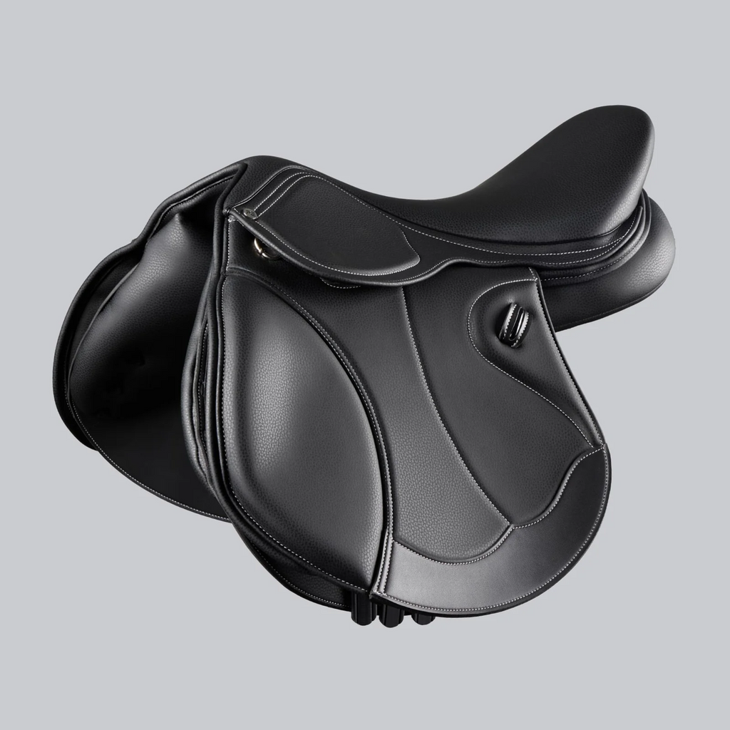 Premier Equine Bastia Synthetic Jump Saddle - Black