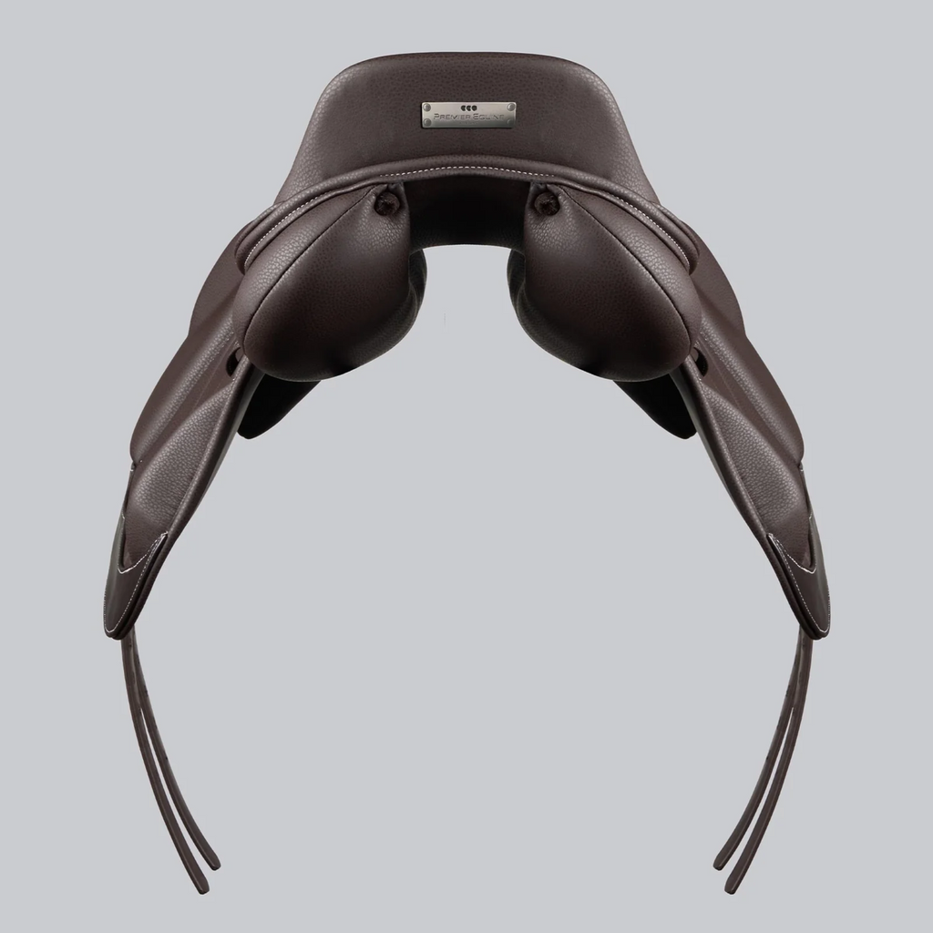 Premier Equine Rouen Synthetic Monoflap Cross Country Saddle - Dark Havana