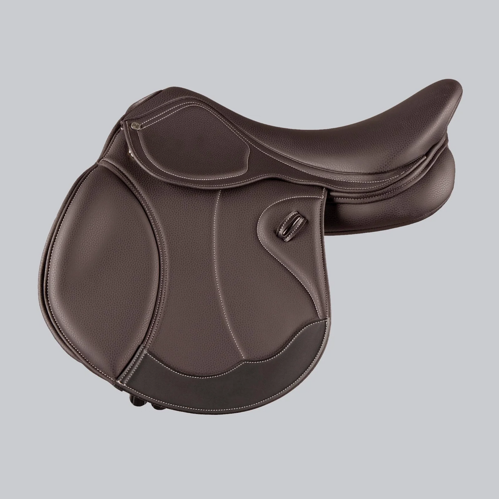 Premier Equine Bastia Synthetic Jump Saddle - Dark Havana