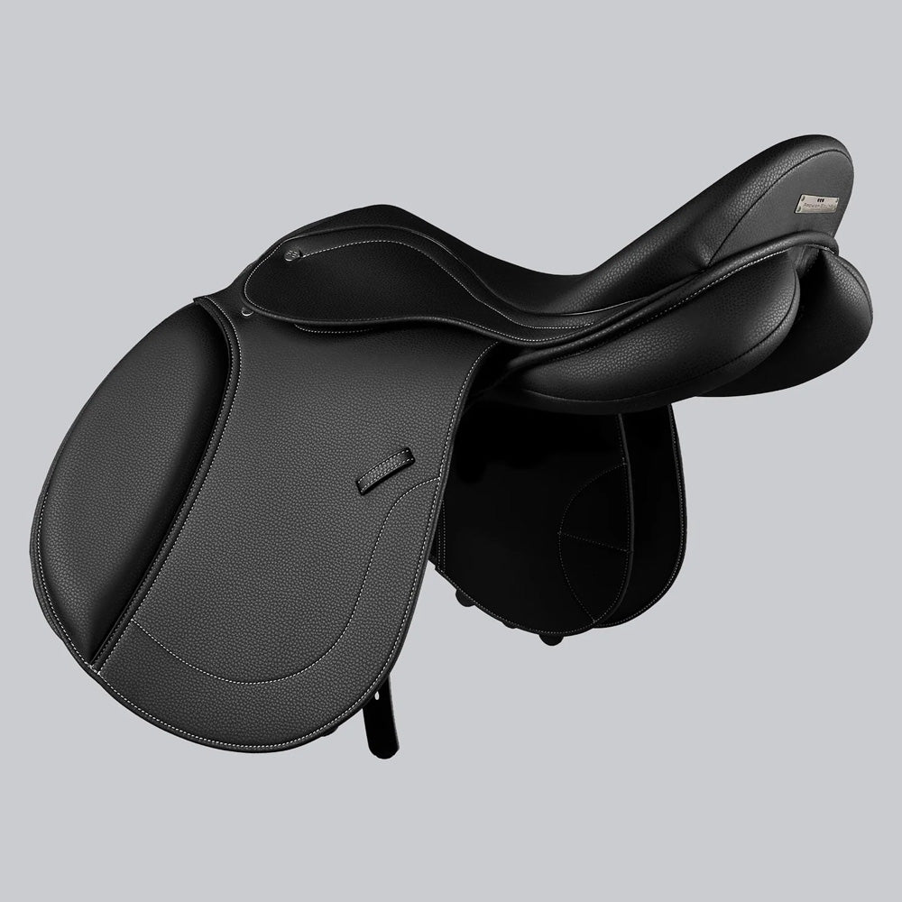 Premier Equine Bourges Synthetic GP Saddle - Black