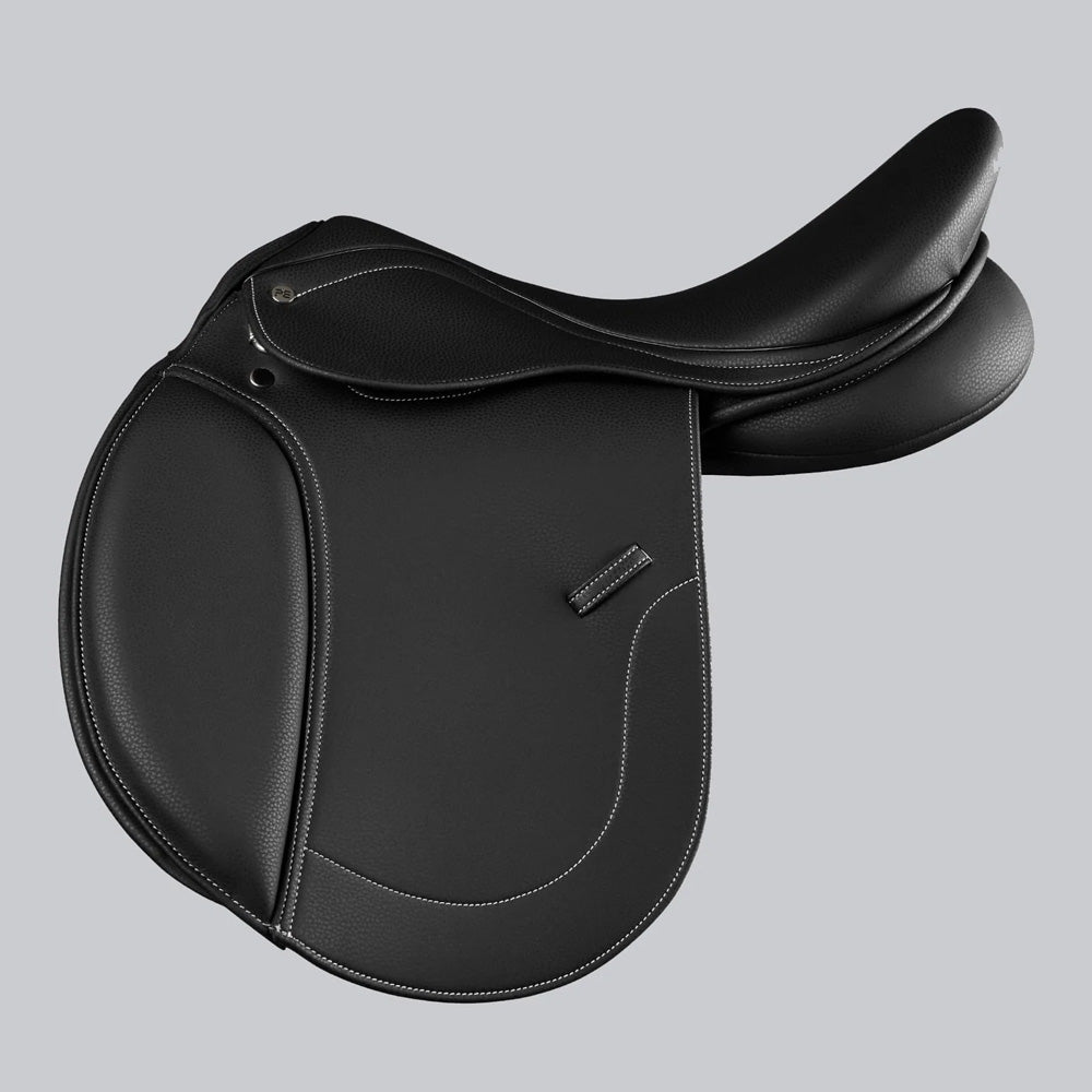 Premier Equine Bourges Synthetic GP Saddle - Black