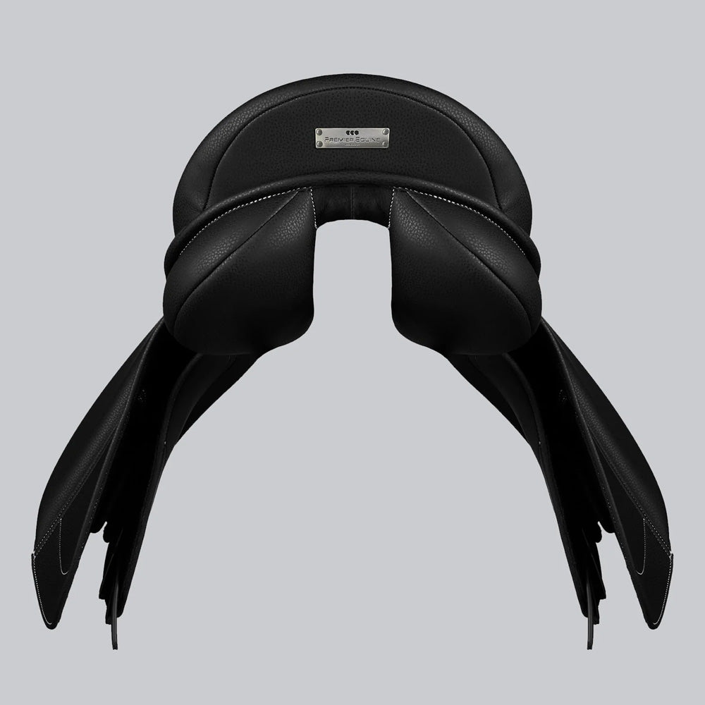 Premier Equine Bourges Synthetic GP Saddle - Black