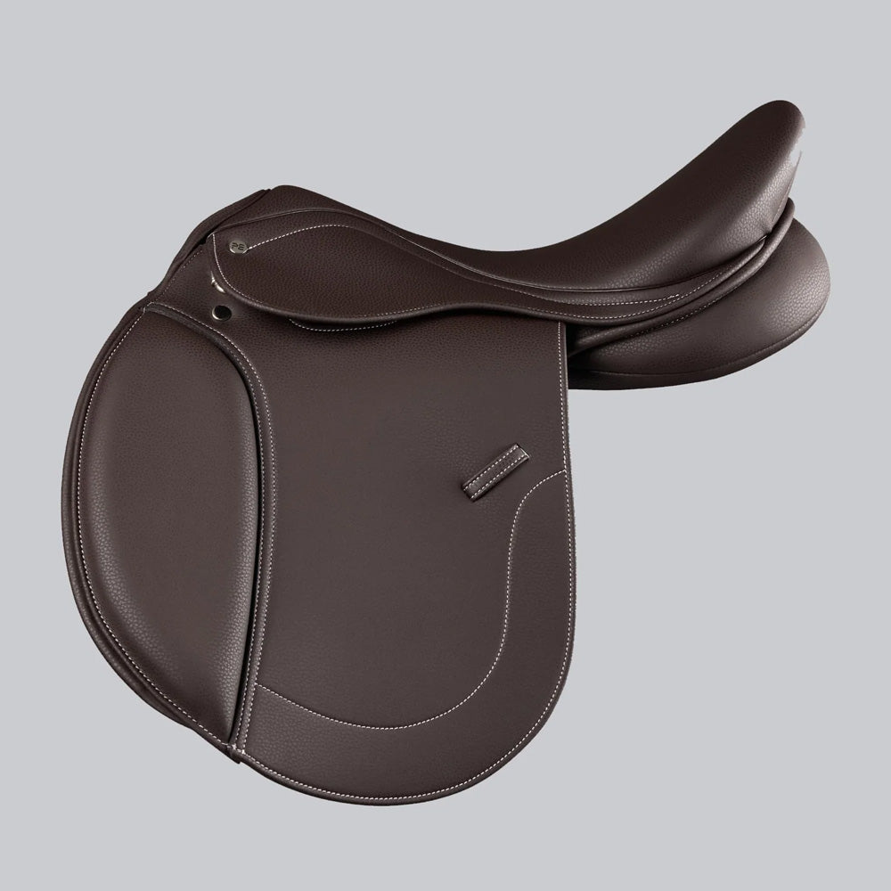 Premier Equine Bourges Synthetic GP Saddle - Dark Havana