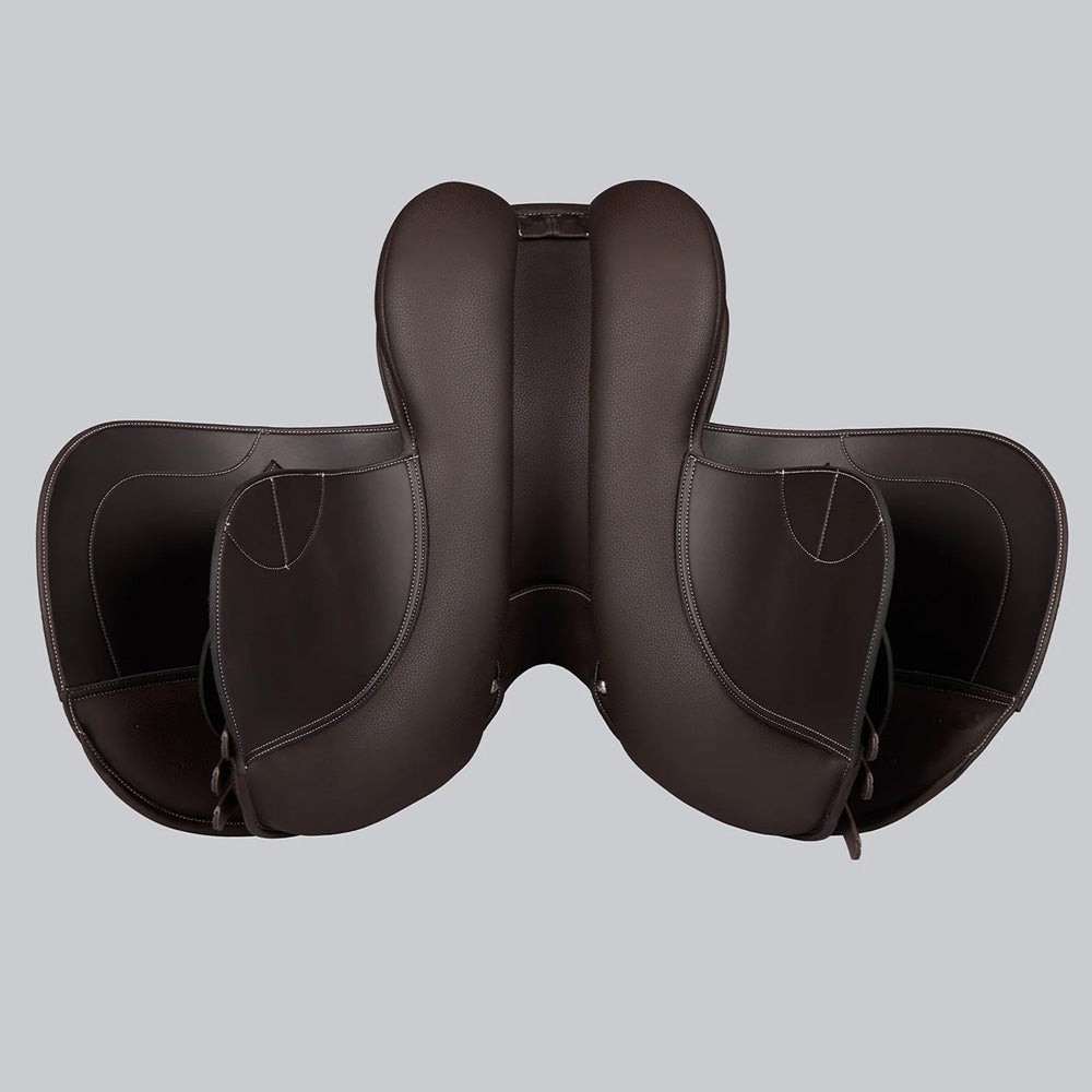 Premier Equine Bourges Synthetic GP Saddle - Dark Havana