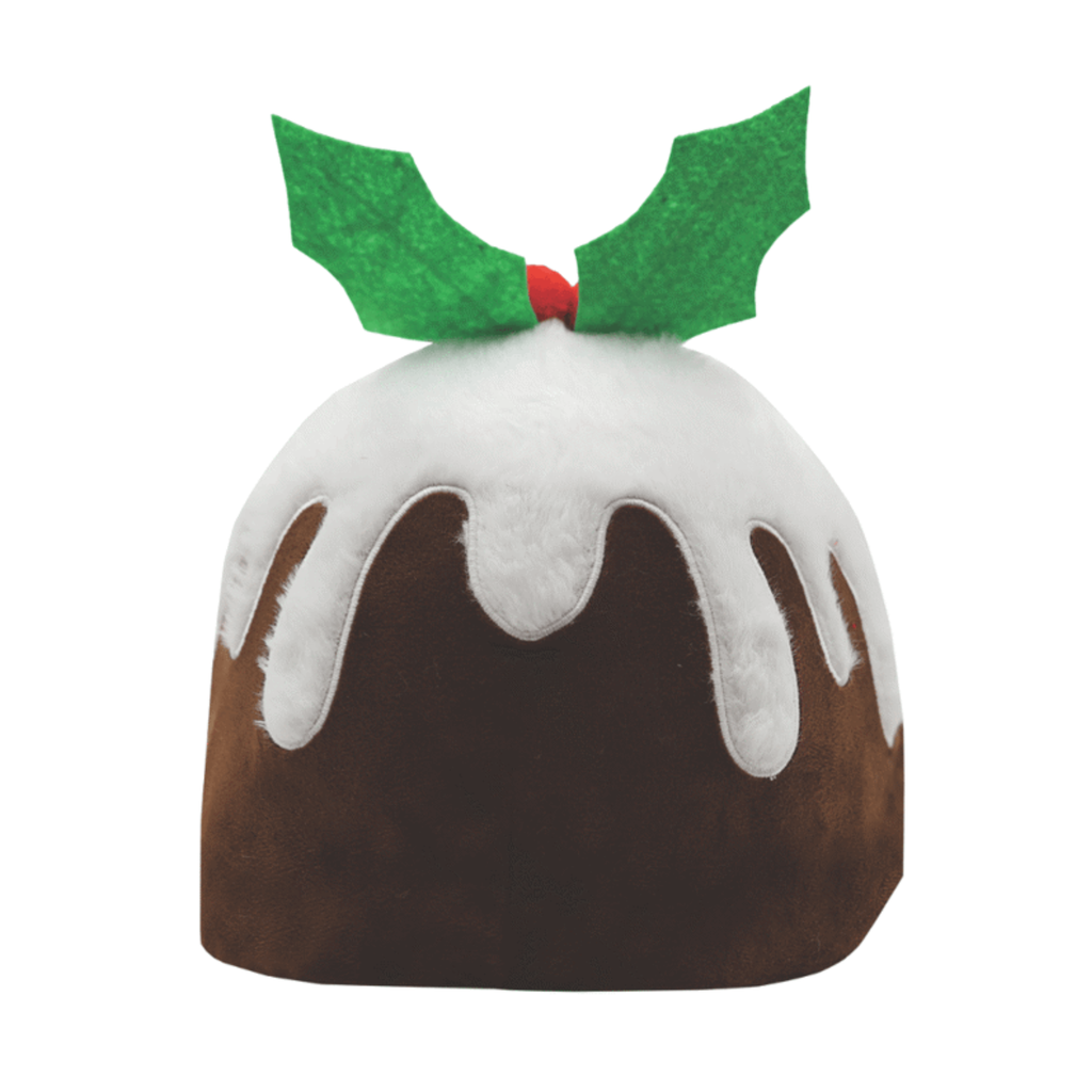 Equetech Christmas Plum Pudding Hat Silk
