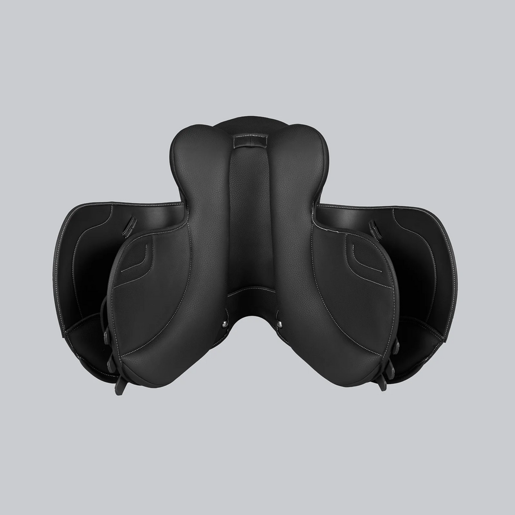 Premier Equine Biarritz Synthetic Pony GP/Jump Saddle - Black