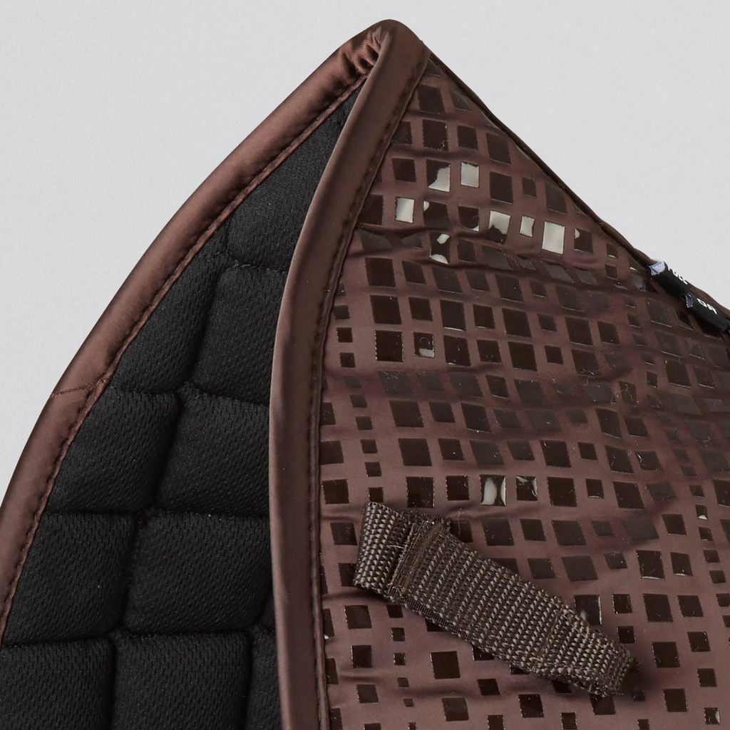 Premier Equine Armada Close Contact Dressage Square - Brown