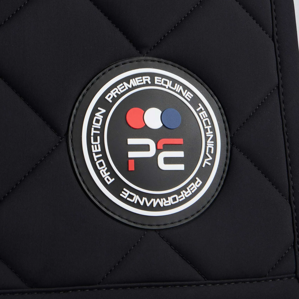 Premier Equine Atlas Close Contact Dressage Square - Black