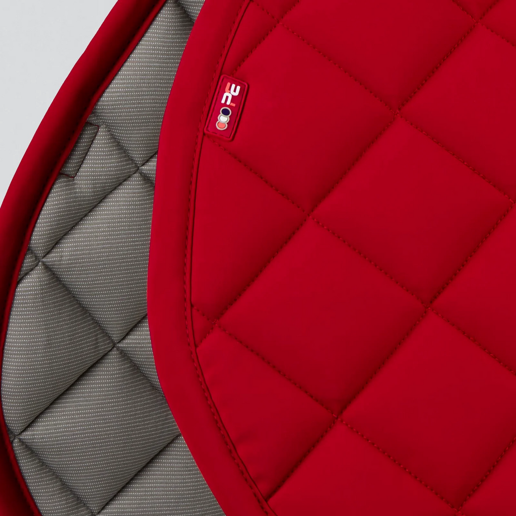 Premier Equine Atlas Close Contact GP/Jump Square - Red