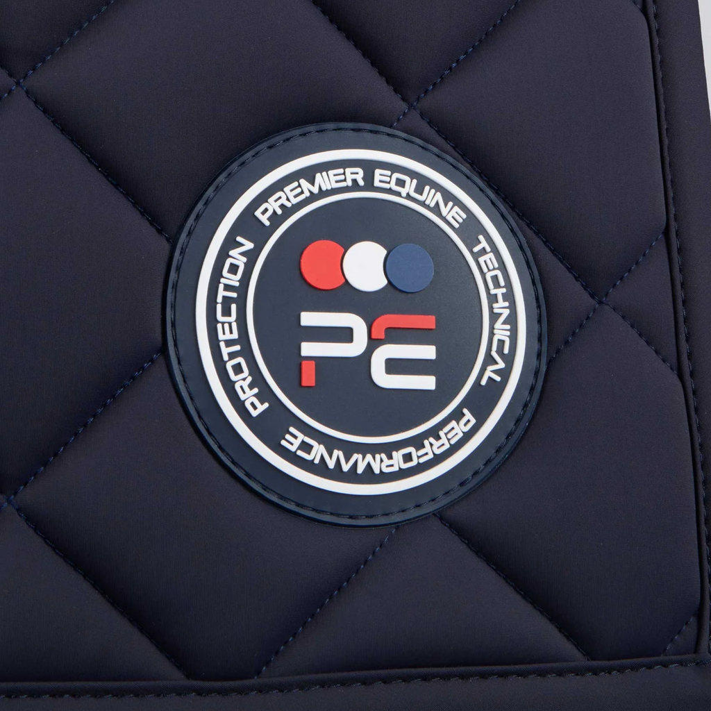 Premier Equine Atlas Close Contact GP/Jump Square - Navy