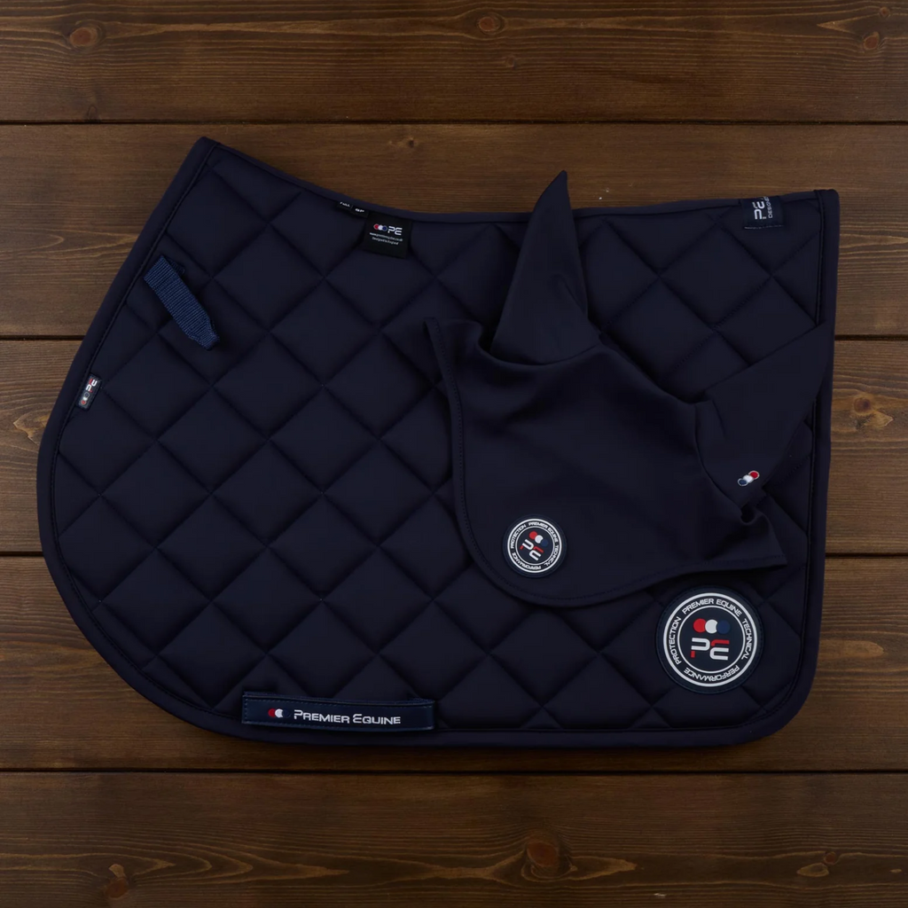 Premier Equine Atlas Close Contact GP/Jump Square - Navy