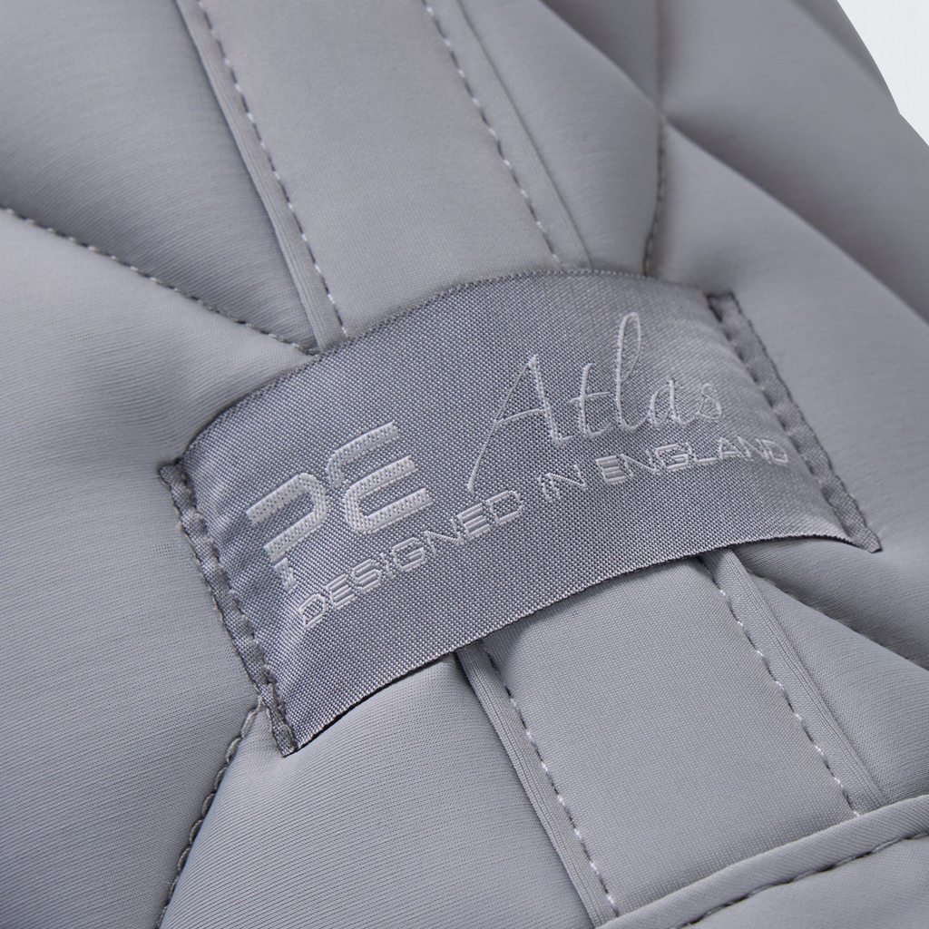 Premier Equine Atlas Close Contact GP/Jump Square - Grey