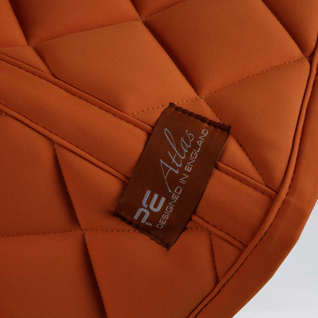 Premier Equine Atlas Close Contact GP/Jump Square - Burnt Orange