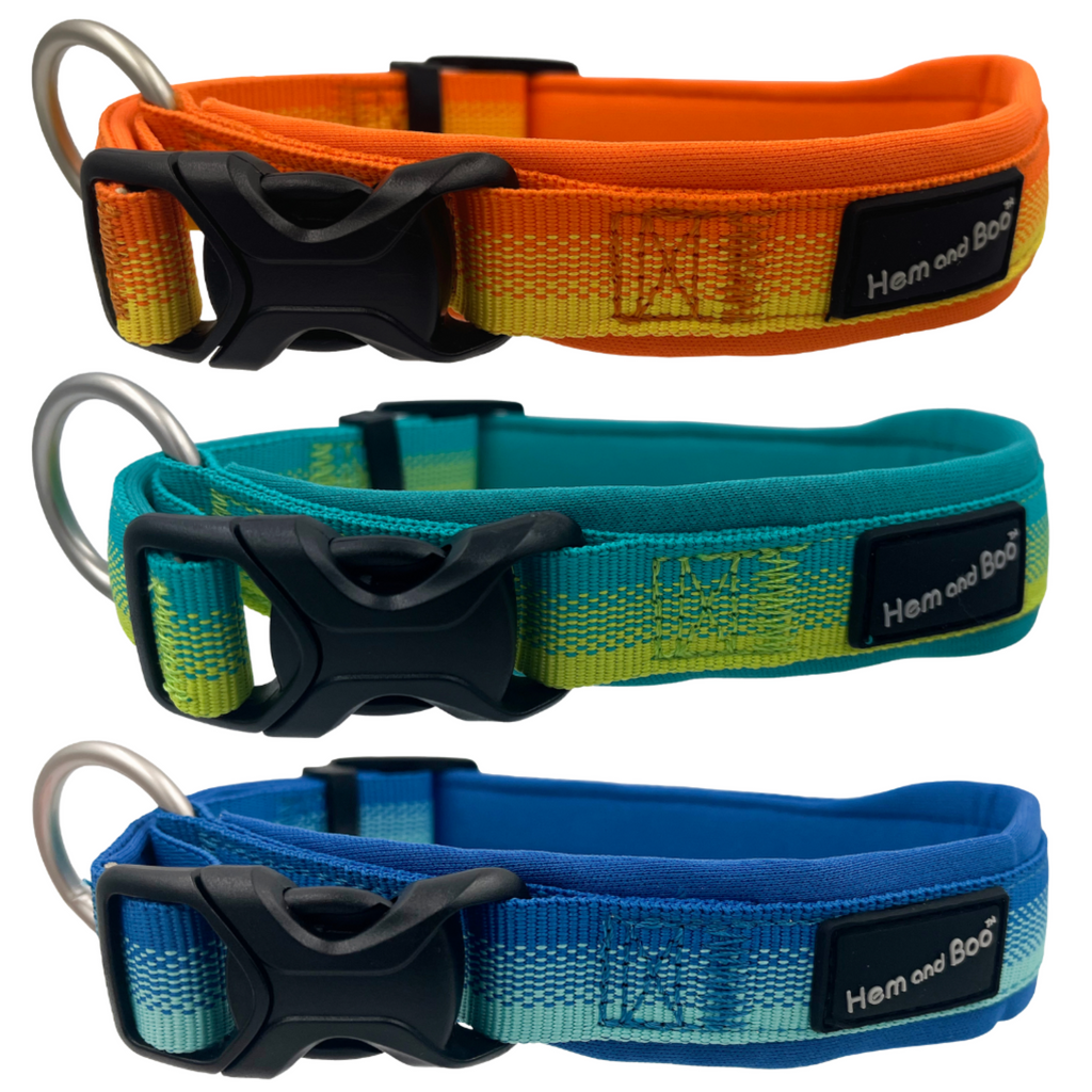 Hem and Boo Pro Lite Sports Collar - Orange