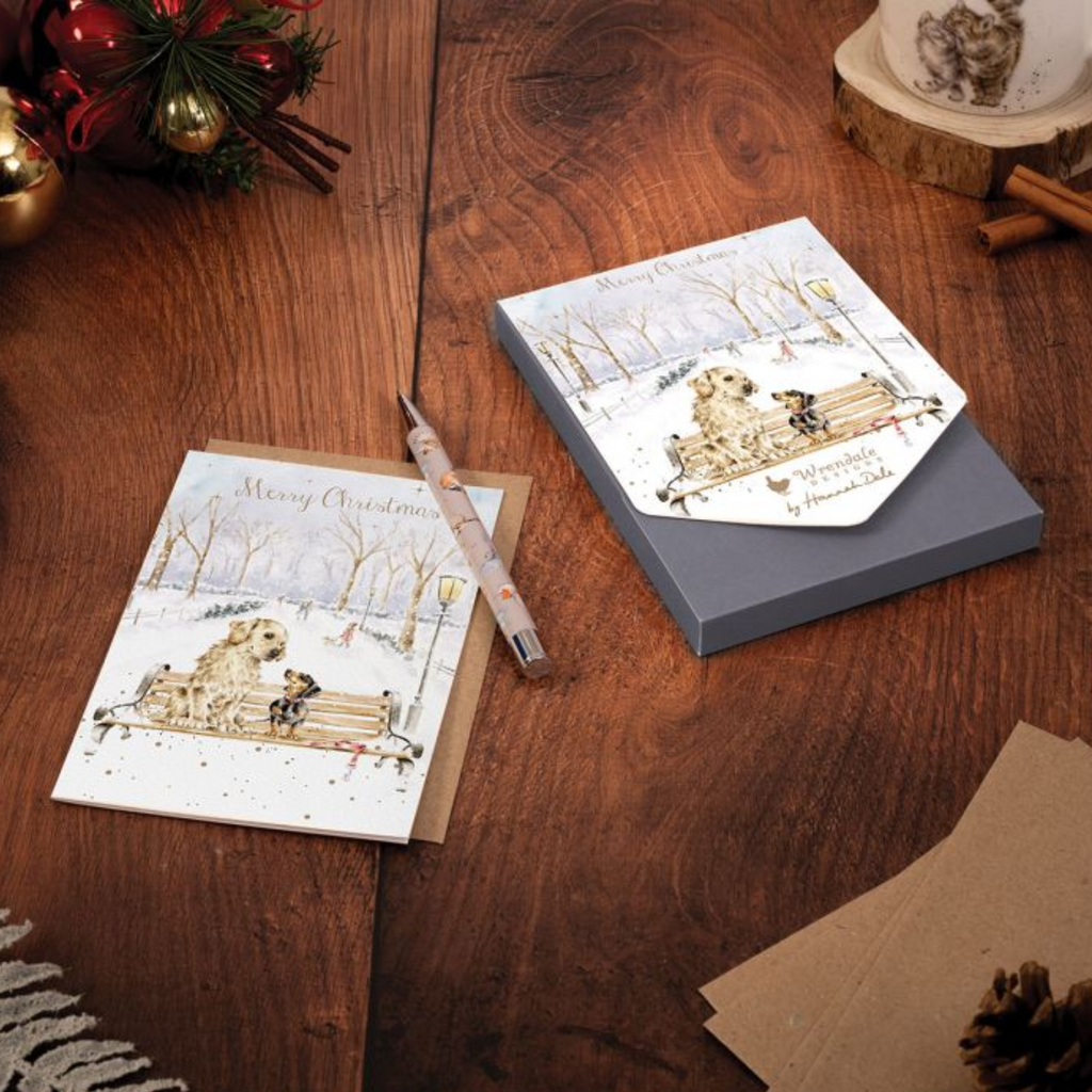 Wrendale Winter Walks Christmas Card Pack