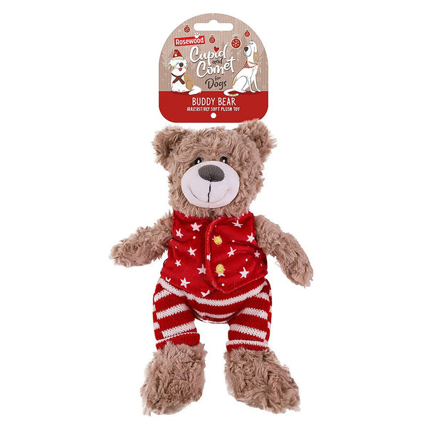 Rosewood Buddy Bear Dog Toy