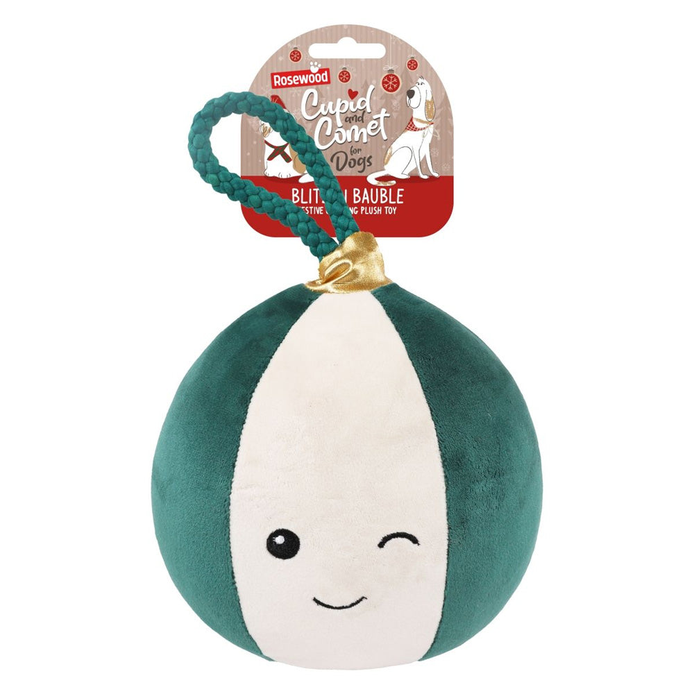 Rosewood Blitzen Bauble Dog Toy