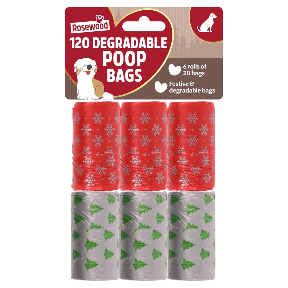 Rosewood Festive Poo Bags