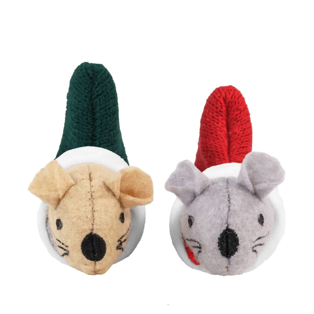 Rosewood Martha and Mayor Mice Duo Dog Toy