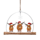 Shoeless Joe Highland Coos In Hats Hanger