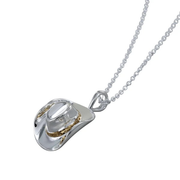 Reeves and Reeves Cowboy Hat Necklace