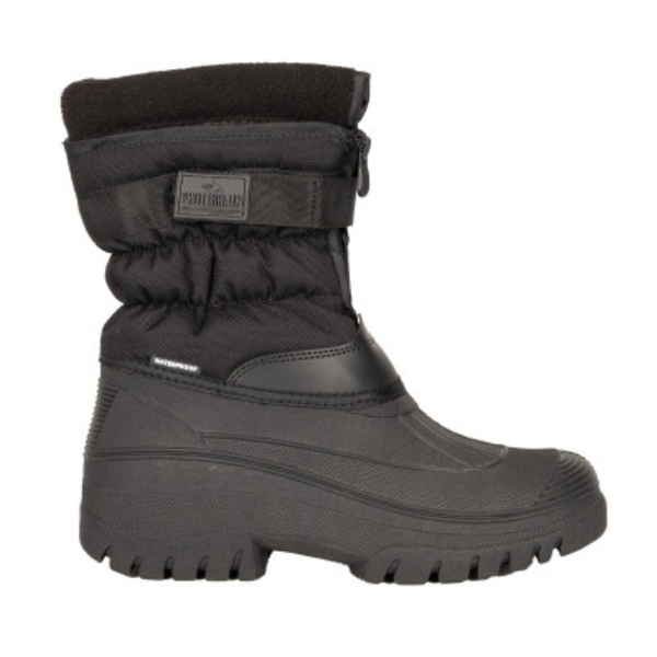 ProTerrain Bretton Children's Mid Winter Boot By Hy Equestrian - Black