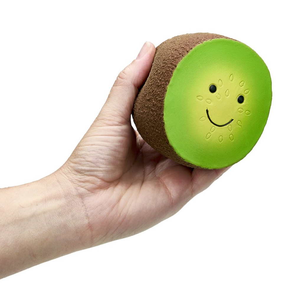 Petface Foodie Faces Latex Kiwi Dog Toy - Large