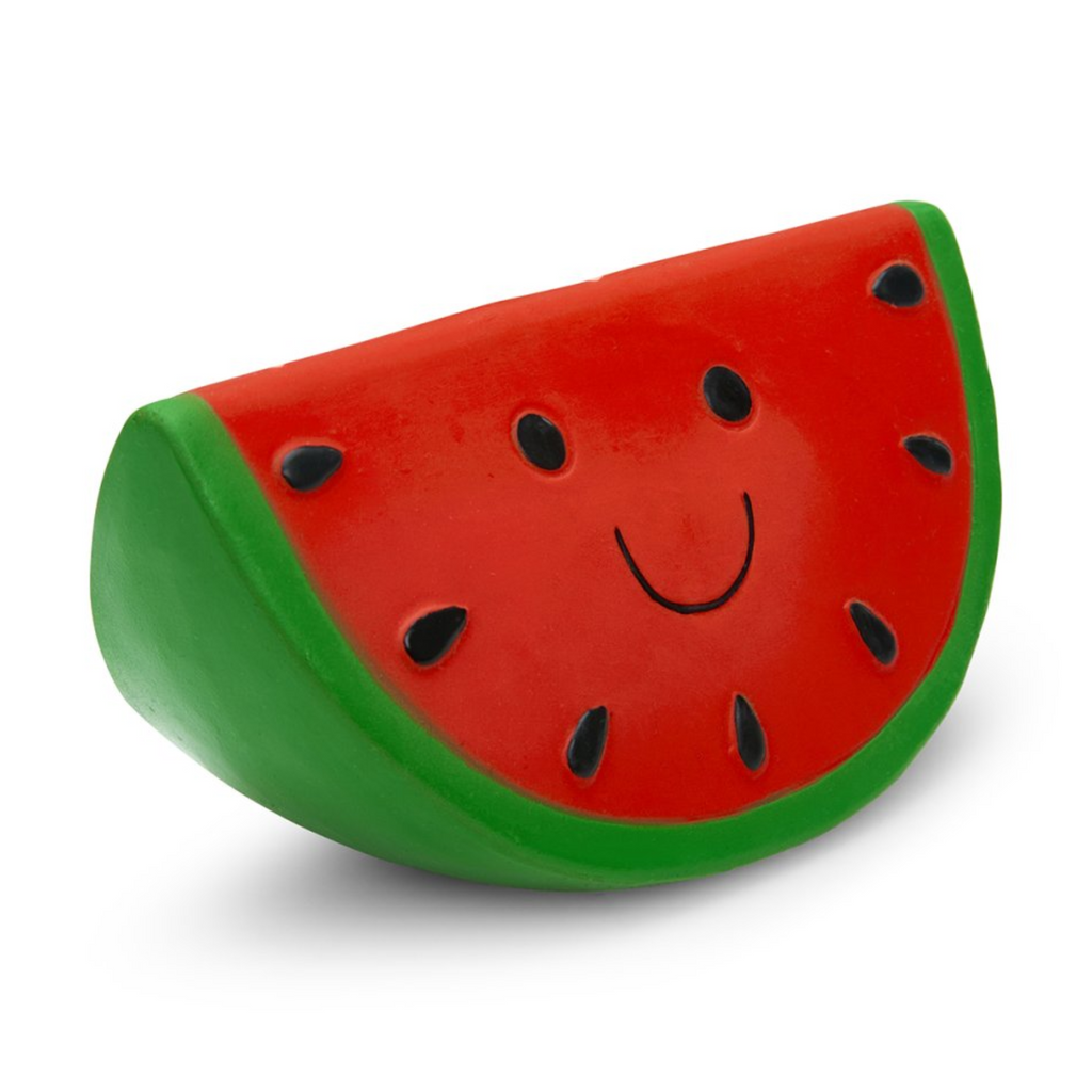 Petface Foodie Faces Latex Watermelon Dog Toy - Large