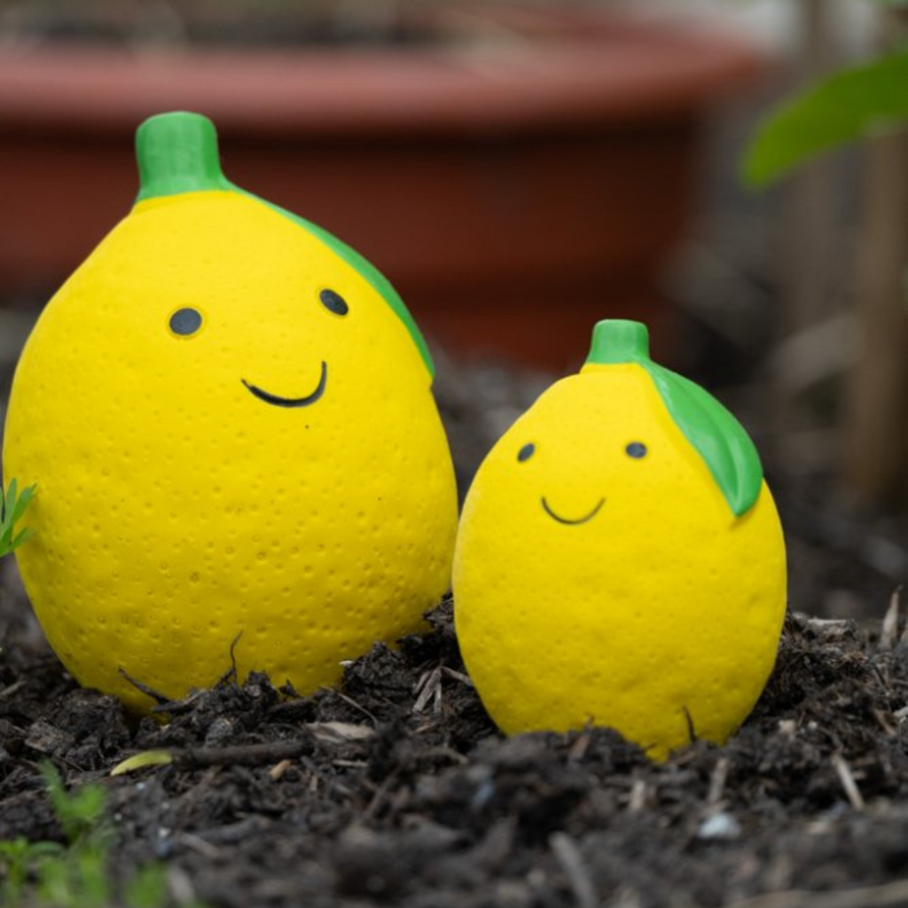 Petface Foodie Faces Latex Lemon Dog Toy - Large