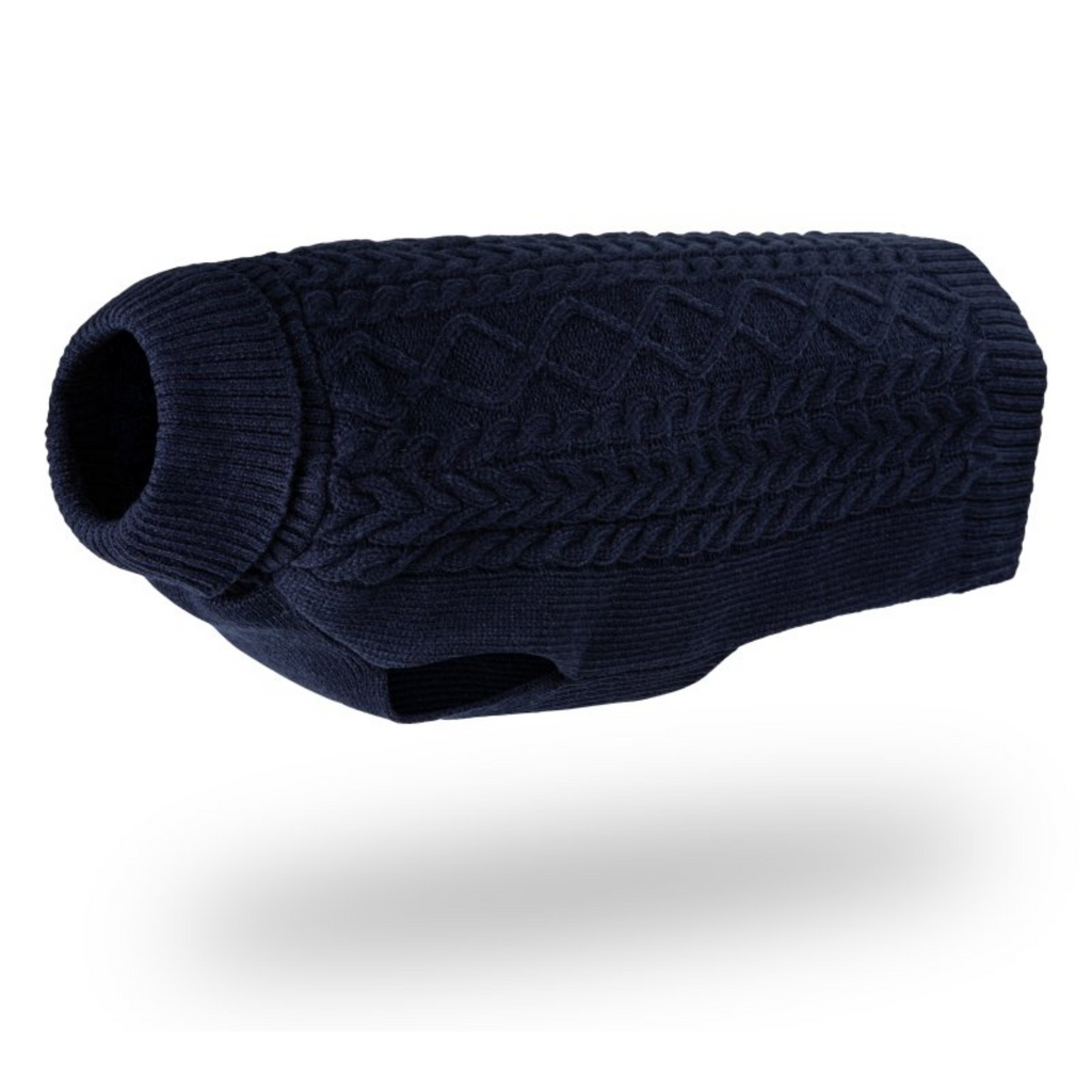 Petface Knitted Dog Jumper - Navy