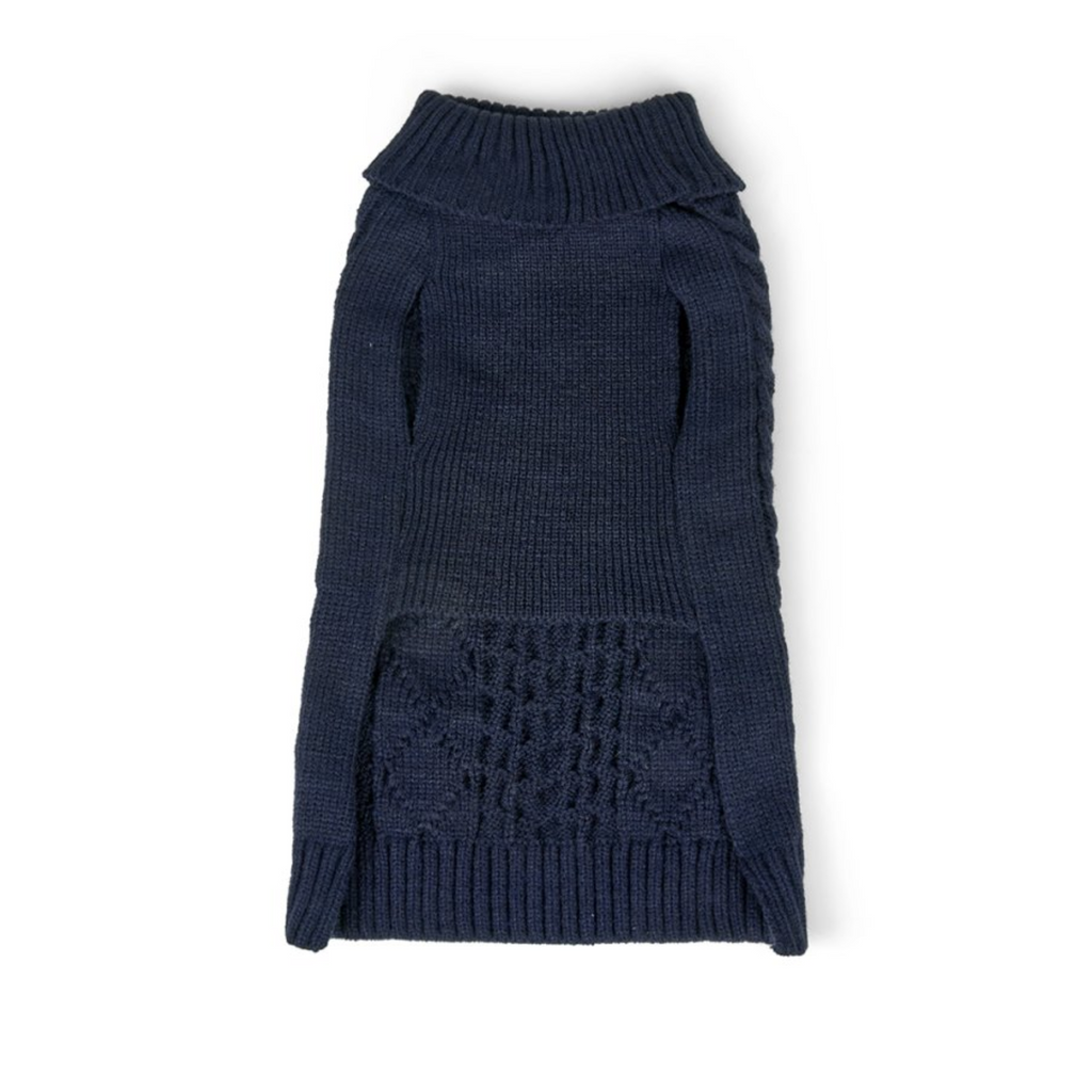 Petface Knitted Dog Jumper - Navy