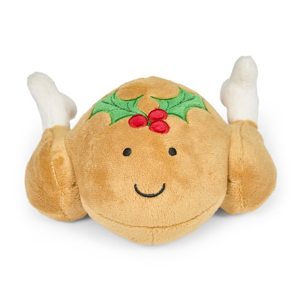 Petface Tasha Turkey Plush Christmas Dog Toy
