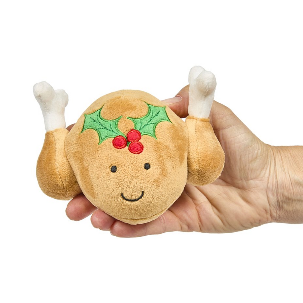 Petface Tasha Turkey Plush Christmas Dog Toy