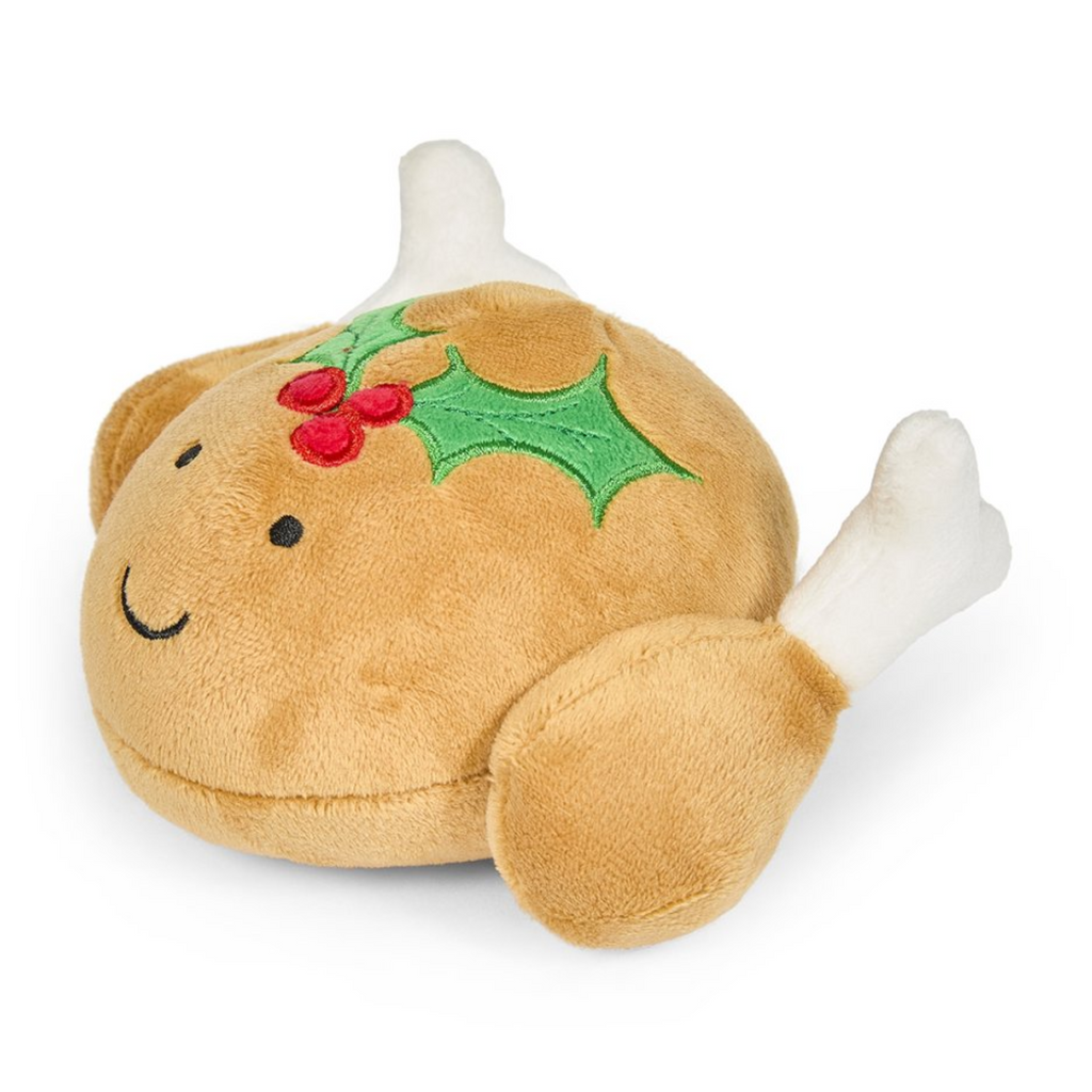 Petface Tasha Turkey Plush Christmas Dog Toy
