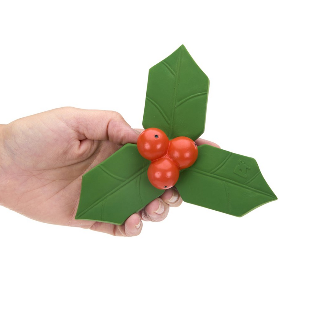 Petface Holly Latex Christmas Dog Toy