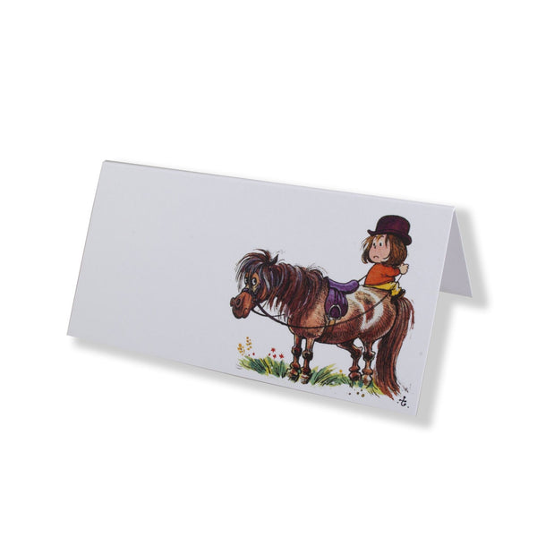 Thelwell Pony Place Setting Cards  - 10 PK