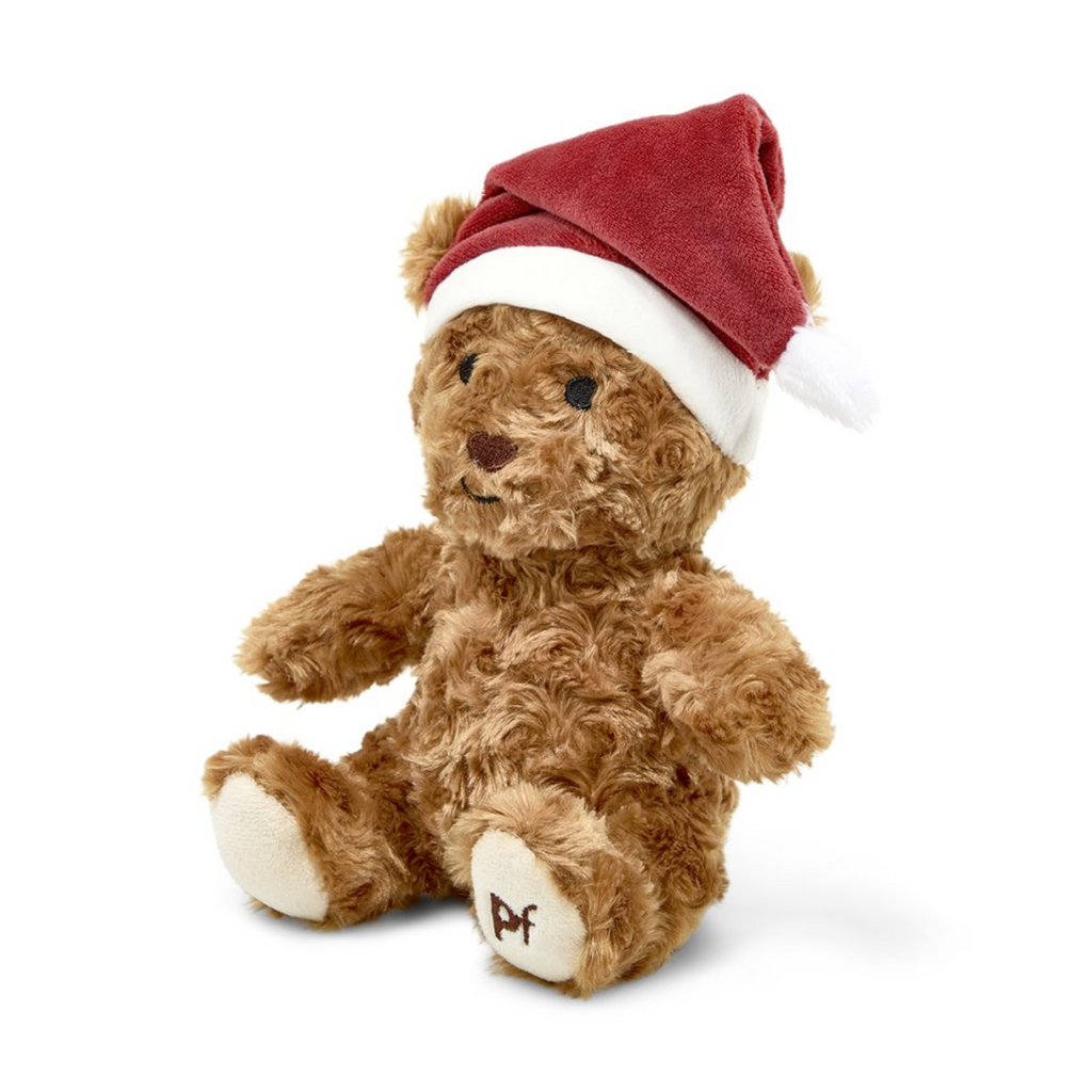 Petface Cassie Curly Christmas Teddy Plush Dog Toy