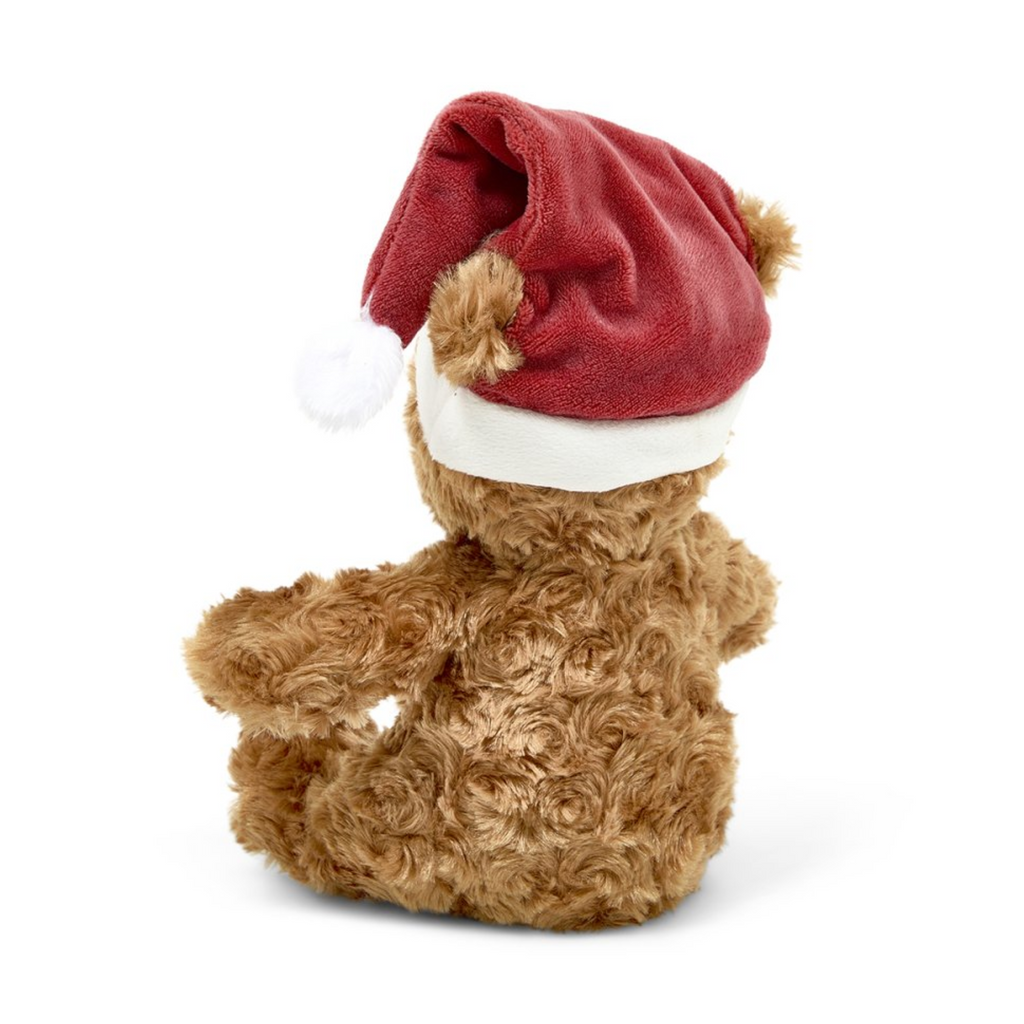 Petface Cassie Curly Christmas Teddy Plush Dog Toy