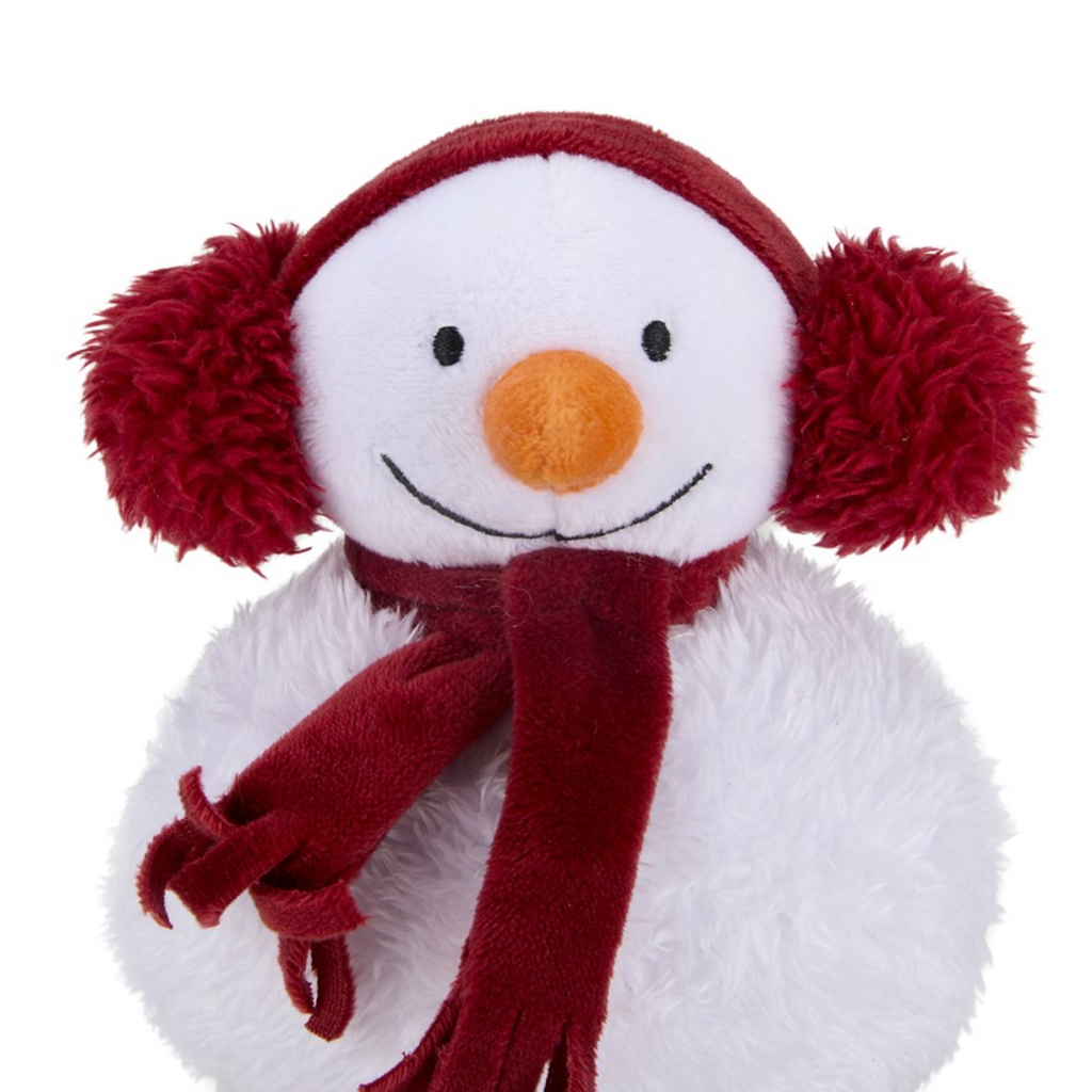 Petface Storm Snowman Plush Christmas Dog Toy