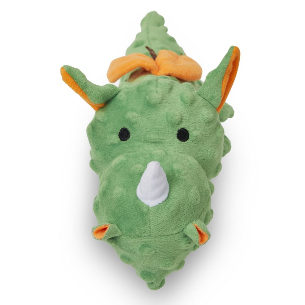 Petface Buddies Soft Green Dragon Plush Dog Toy