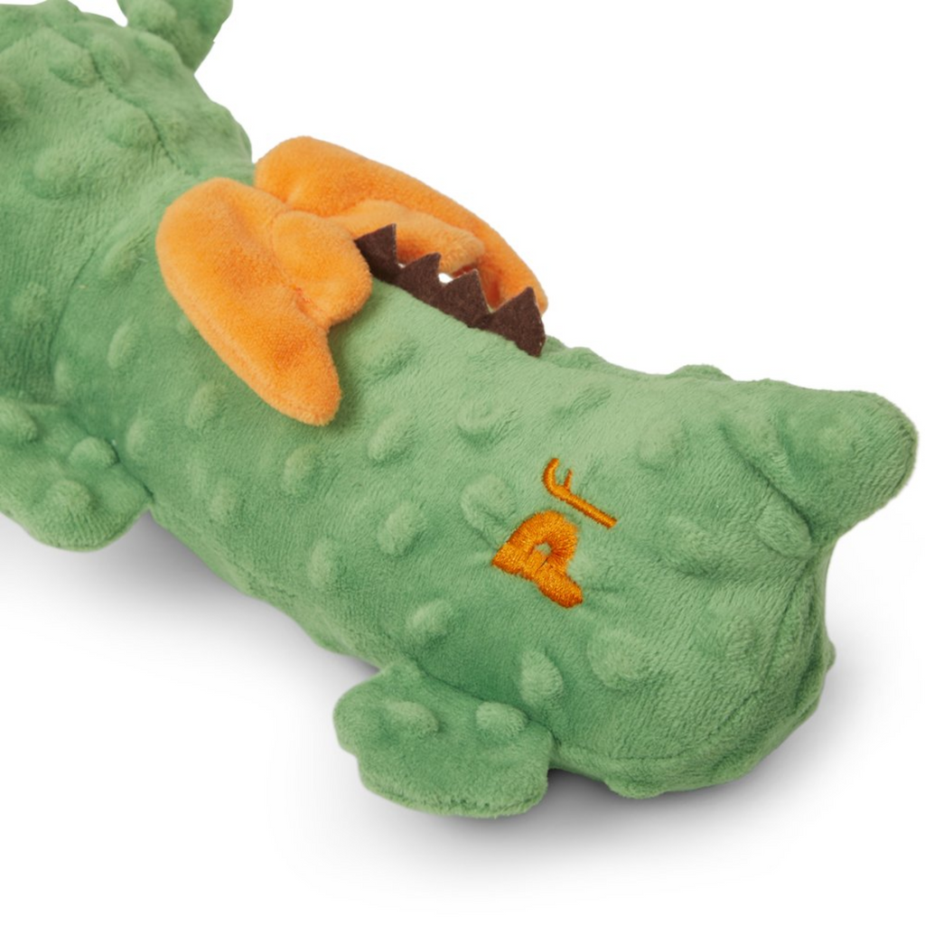Petface Buddies Soft Green Dragon Plush Dog Toy