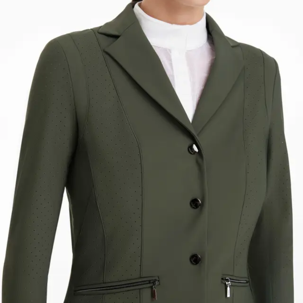 LeMieux Jessica Mesh Show Jacket - Pine Green