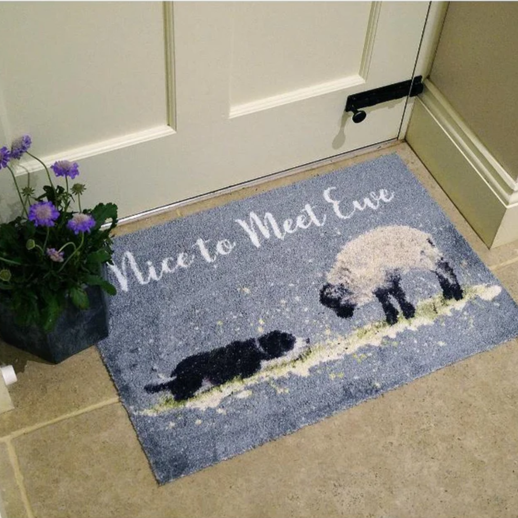Bree Merryn Luxury Washable Mat - Nice to Meet Ewe