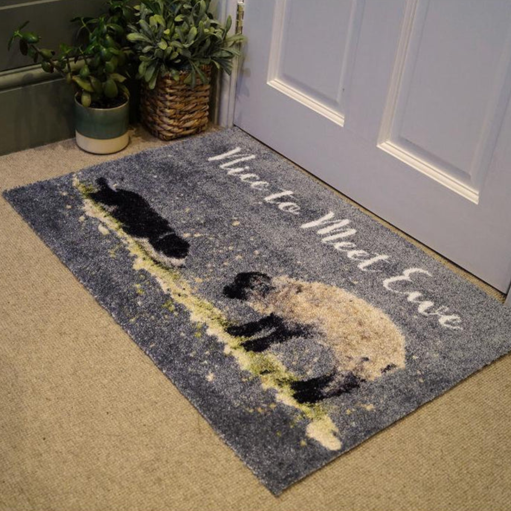 Bree Merryn Luxury Washable Mat - Nice to Meet Ewe