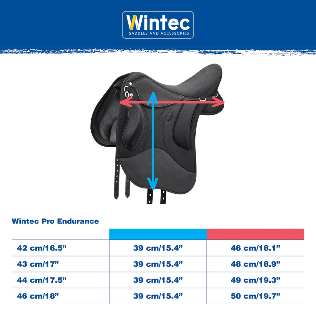 Wintec Pro Endurance Saddle - Black