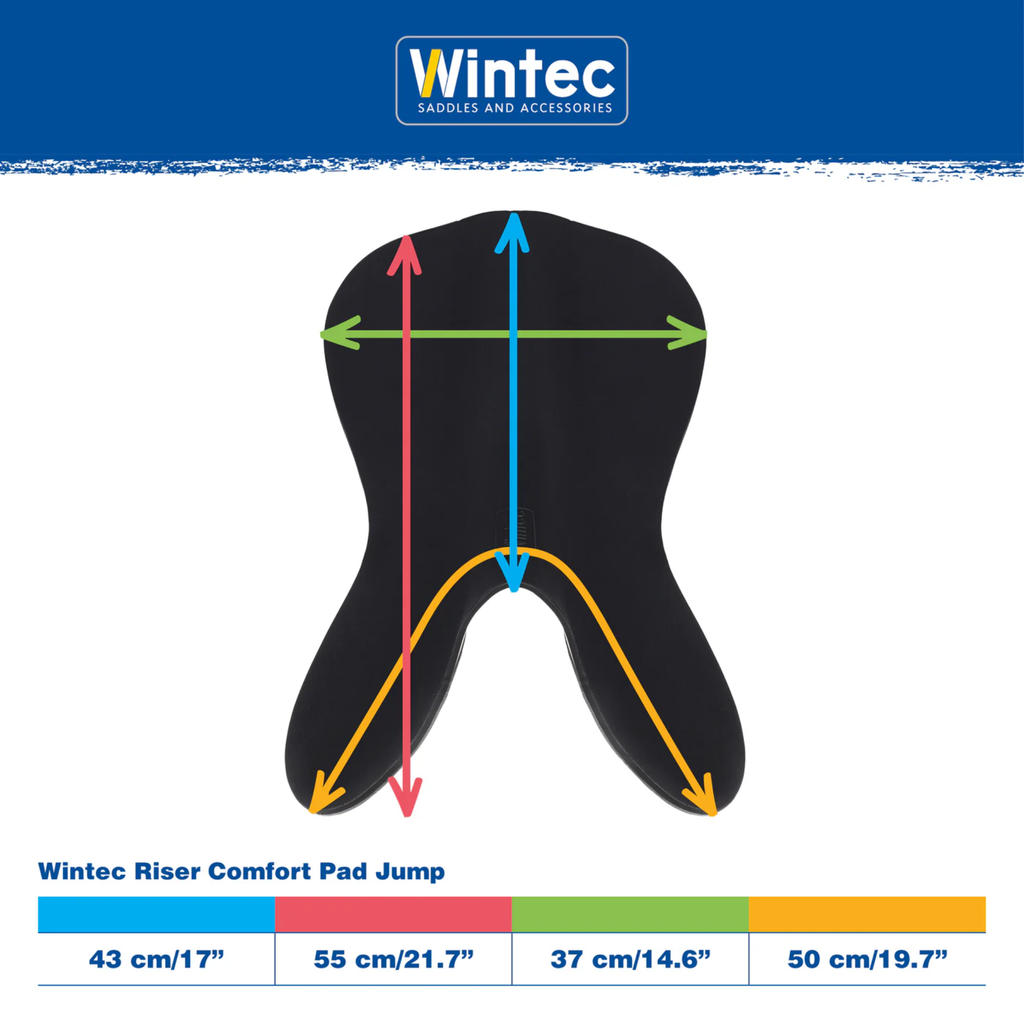 Wintec Riser Comfort Pad Jump - Black